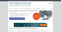 Desktop Screenshot of coccygectomy.org